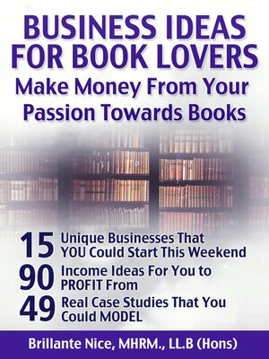 cover image of Business Ideas For Book Lovers